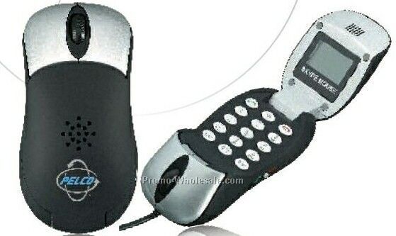 Skype Mouse With Lcd And Keypad