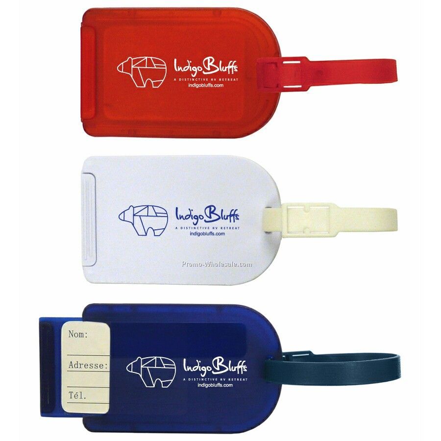 Sliding Luggage Tag