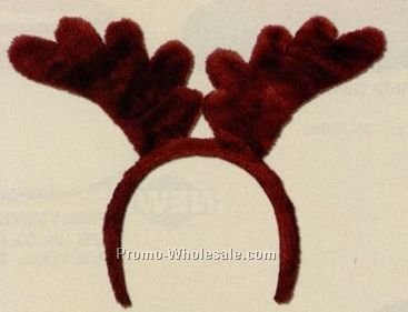 Soft Touch Reindeer Antlers Headband