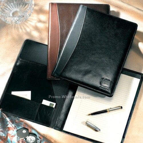 Soho 2 Tone Brazilian Leather Business Portfolio