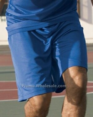 Sport-tek Long Mesh Shorts (Xs-xl)