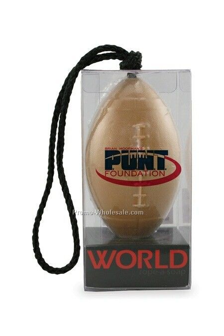 Sportz World Soap On A Rope - Football
