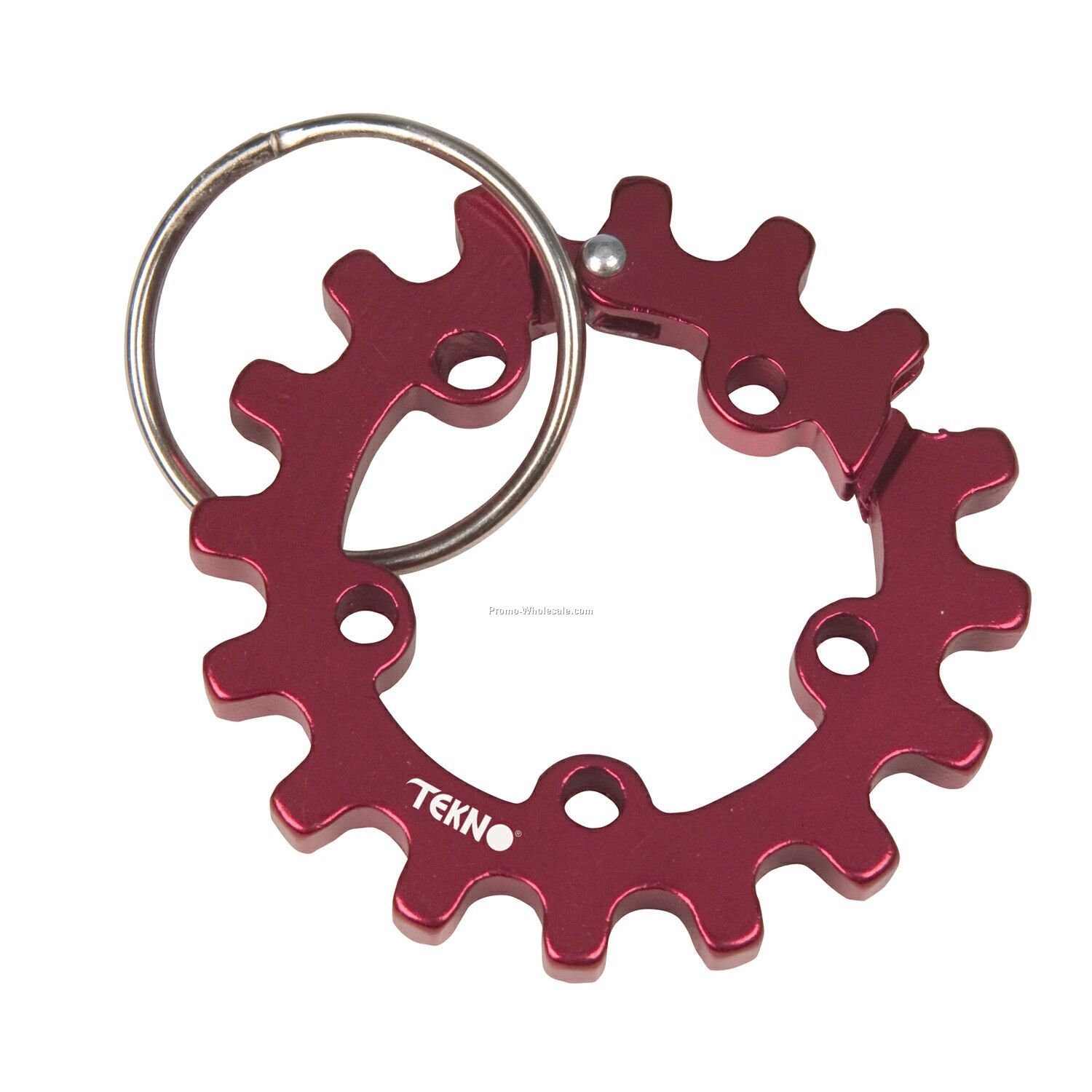 Sprocket Carabiner With Ring