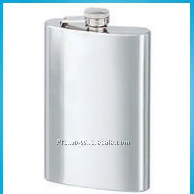 Stainless Steel Flask (8oz) - Screen Printed