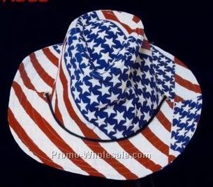 Stars And Stripes Cowboy Hat