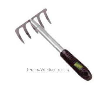 Steel Head 5-teeth Rake With Plastic Handle