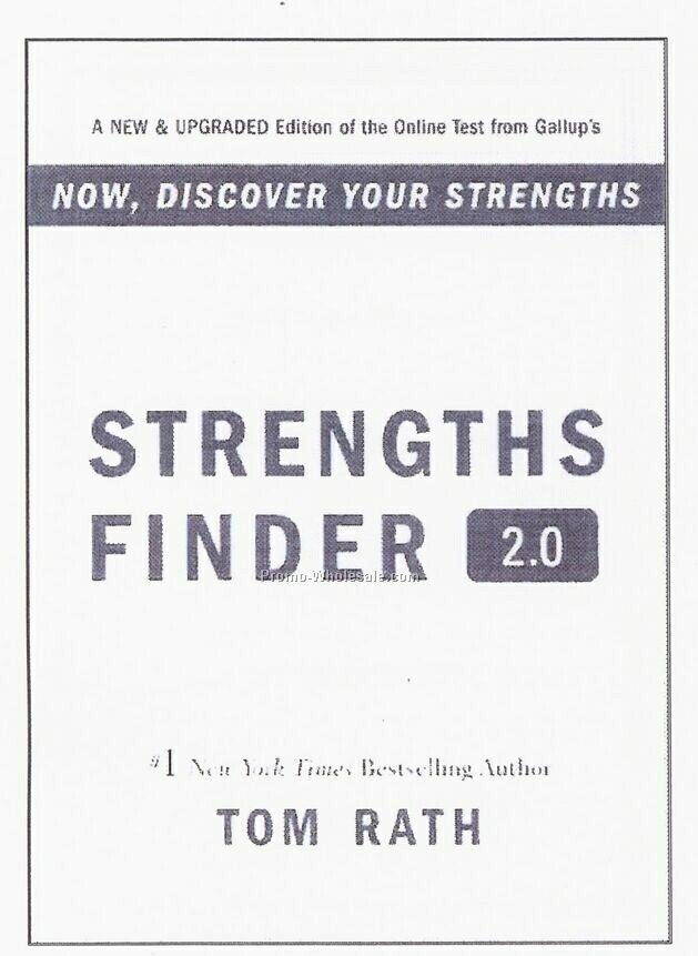 Strengths Finder 2.0 By Tom Rath - Business Book