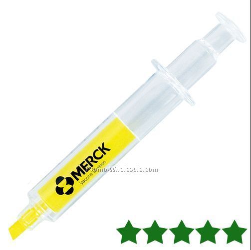 Syringe Highlighter (Yellow)