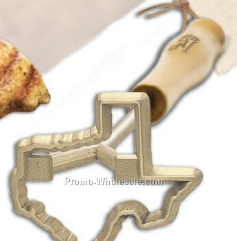 Texas Brass Branding Iron - Stock Design
