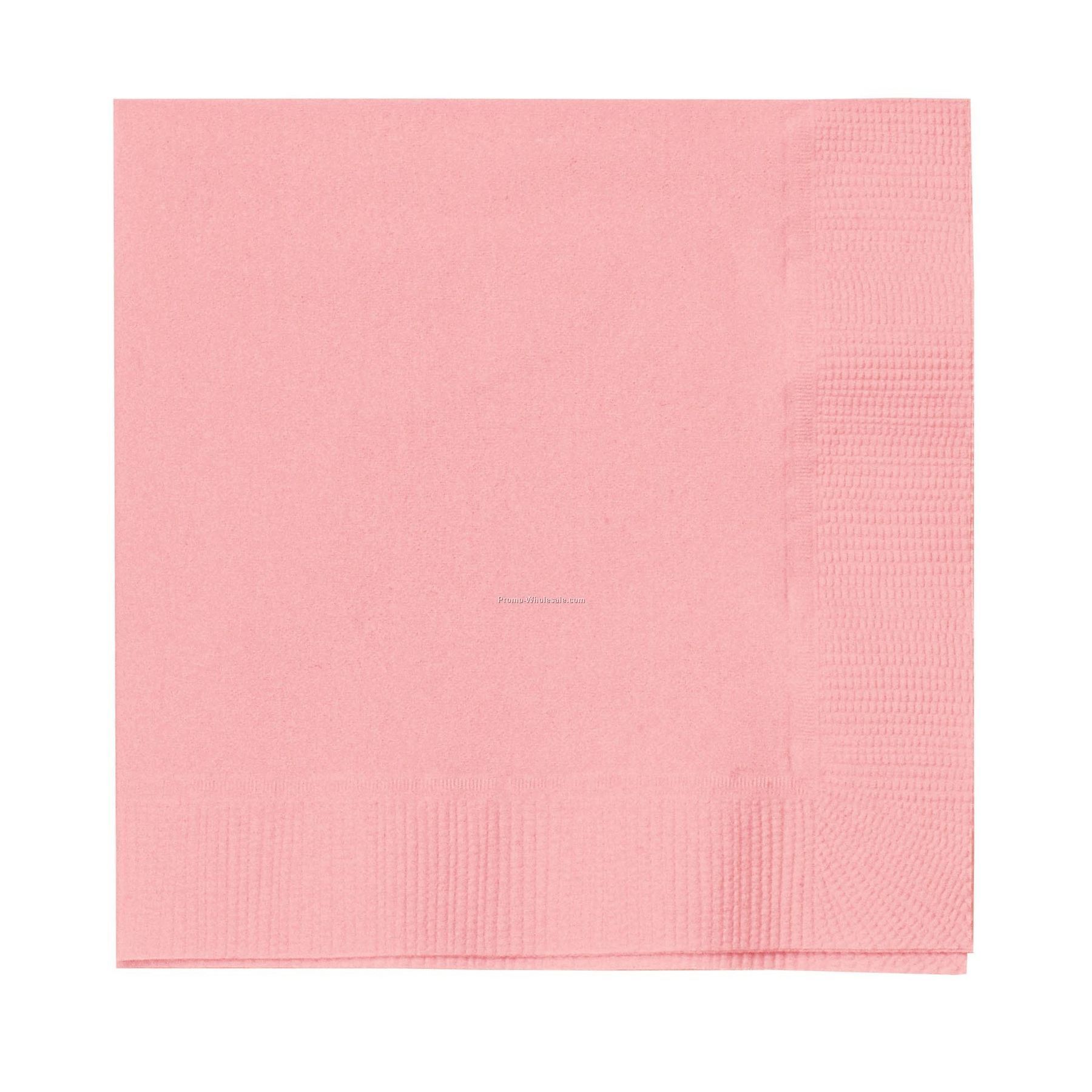 The 500 Line Colorware Classic Pink Beverage Napkins