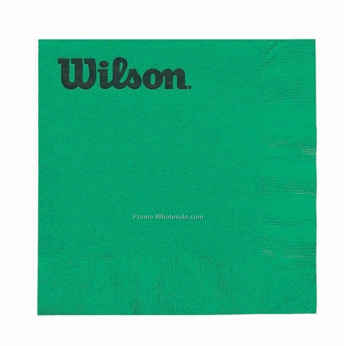 The 500 Line Colorware Emerald Green Dinner Napkins W/ 1/4 Fold