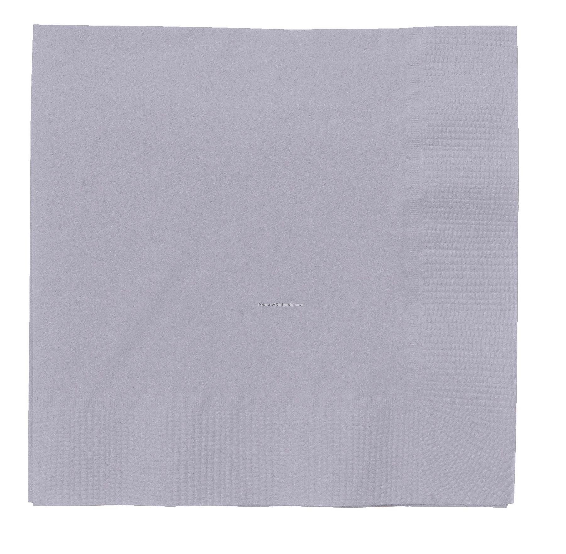 The 500 Line Colorware Silver Gray/ Shimmering Silver Luncheon Napkins