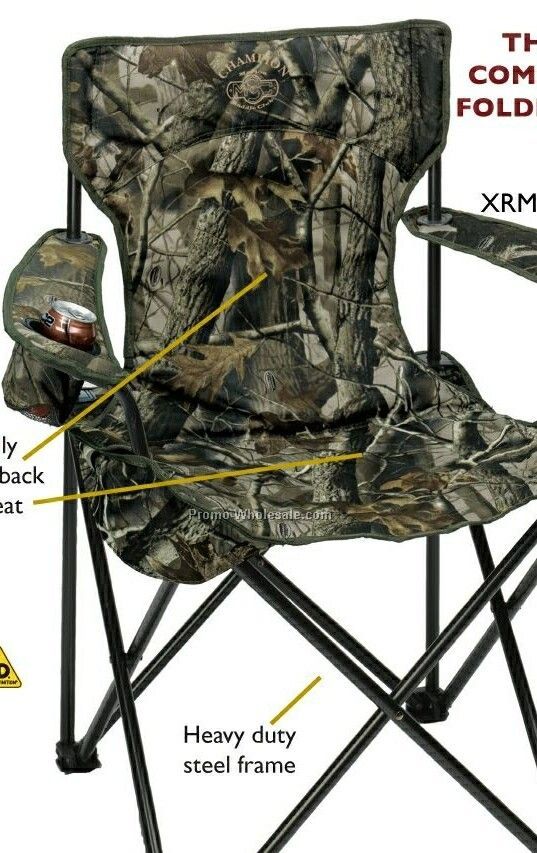 The Camouflage "big'un" Folding Camp Chair