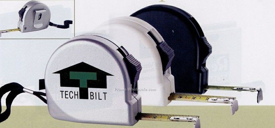 The Handyman Locking Tape Measure With Belt Clip & Strap