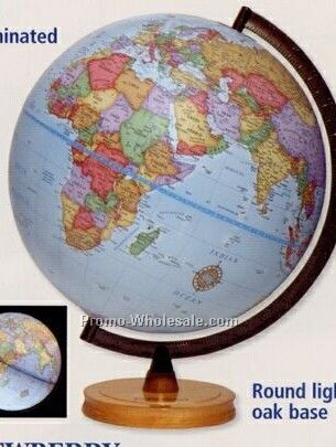 The Newburgh Antique Illuminated World Globe