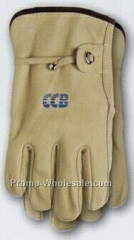 Top Grain Pigskin Leather Drivers Glove (Large)
