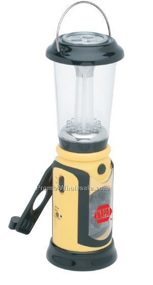 Trail Worthy 8-in-1 AM/FM Dynamo Lantern