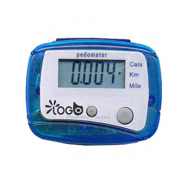 Translucent Digital Color Pedometer