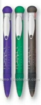 Translucent Stress Free Click Action Pen