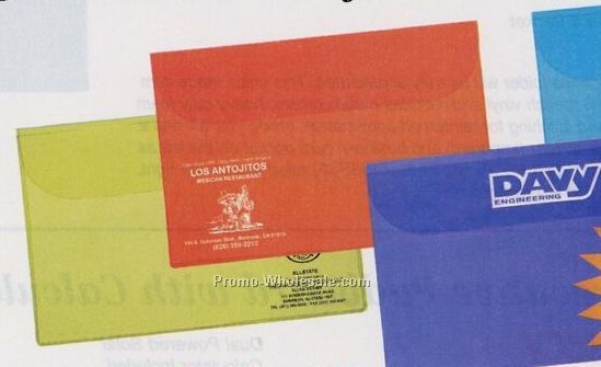 Underarm Portfolio (Translucent Vinyl Colors)