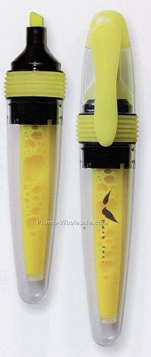 Valve-system Fluorescent Highlighter