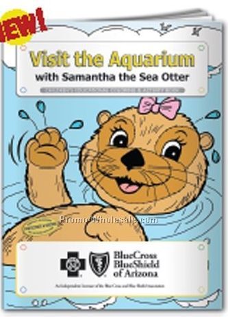 Visit The Aquarium Coloring Book