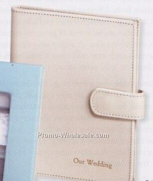 Wedding & Baby Collection Brag Book W/ French Calfskin