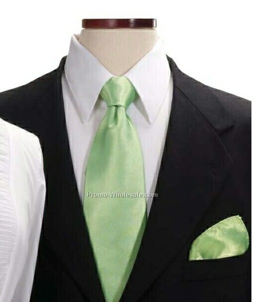 Wolfmark Lime Polyester 100% Pocket Squares