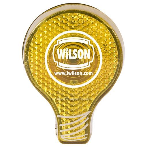 Yellow Light Bulb Clip