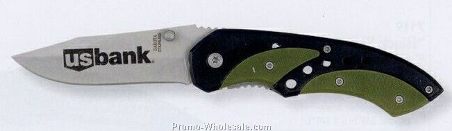 "green Wave" Pocket Knife