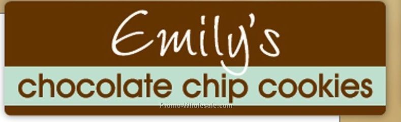 1-1/2"x5" Fasturn Rectangle Label