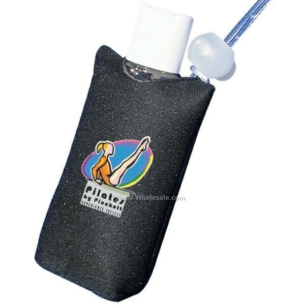 1-3/4"x4-1/2"x1" Hand Sanitizer In A Neoprene Sleeve (Not Imprinted)