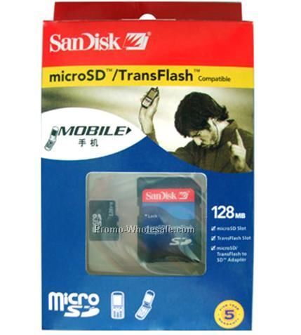 1 Gb Sandisk Trans Flash Memory Card