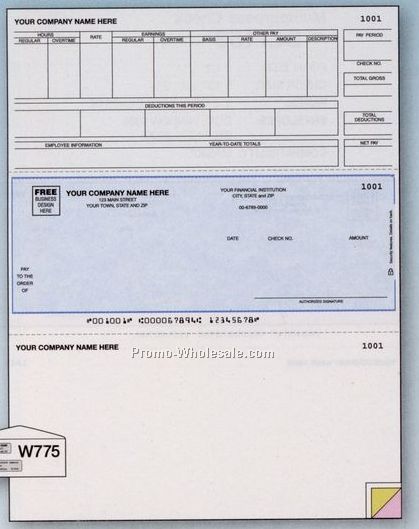 1 Part Multipurpose Checks (Cougar Mountain)