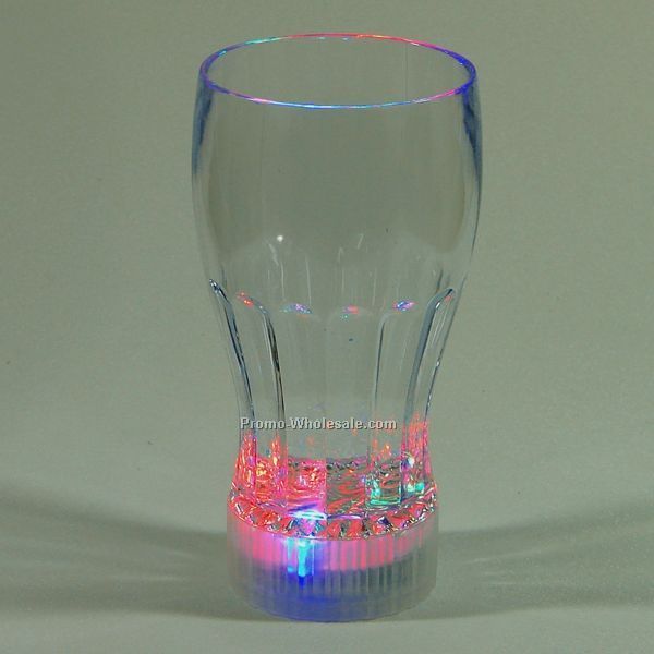 12 Oz. Light Up Tumbler Glass (Multicolor Leds)