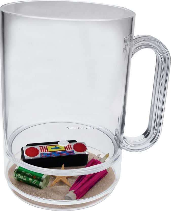 16 Oz. Beach Party Compartment Mug