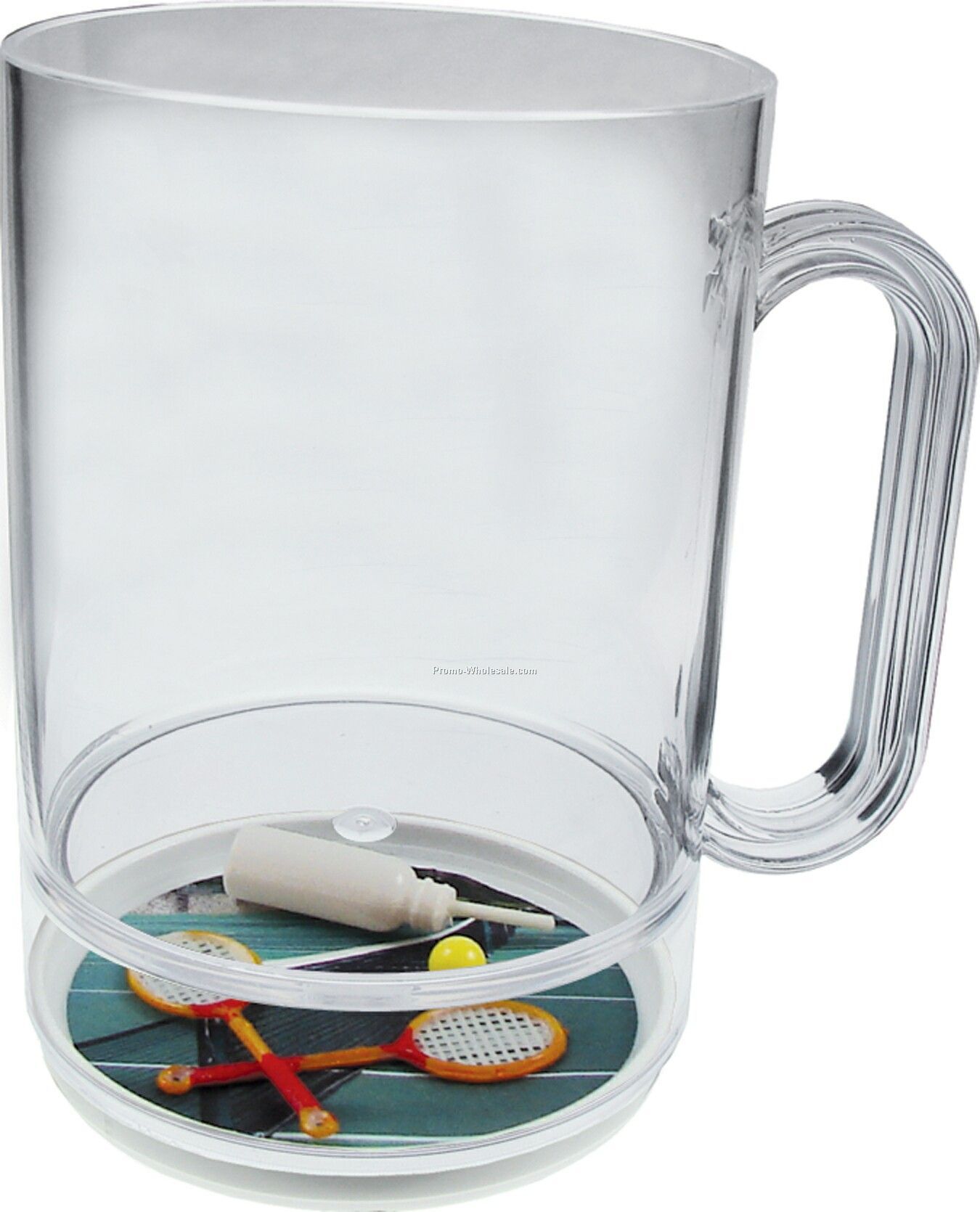 16 Oz. Game Set Match Compartment Mug