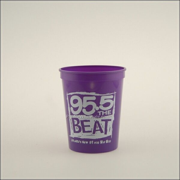 16 Oz. Purple Stadium Cup Purple