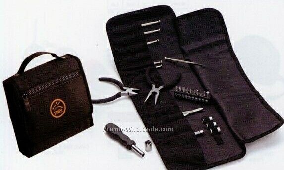 19 Piece Tool Kit W/ Durable Carrying Case