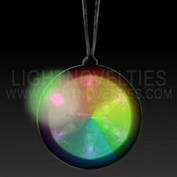 2-1/4" Light Up Badge (Fusion) Rainbow