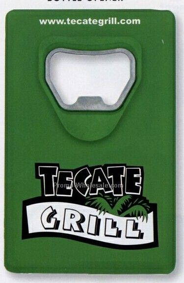 2-1/8"x3-5/8" Credit Card Bottle Opener