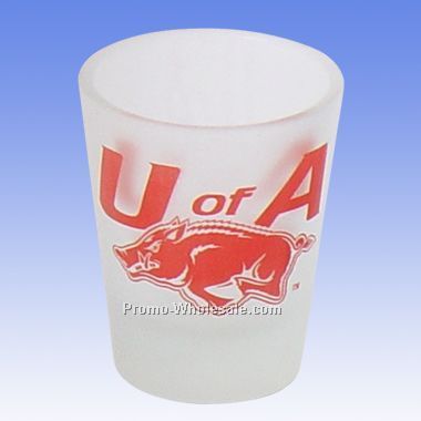 2 Oz. Shot Glass - Frosted White