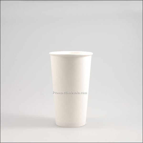 20 Oz. White Paper Cup