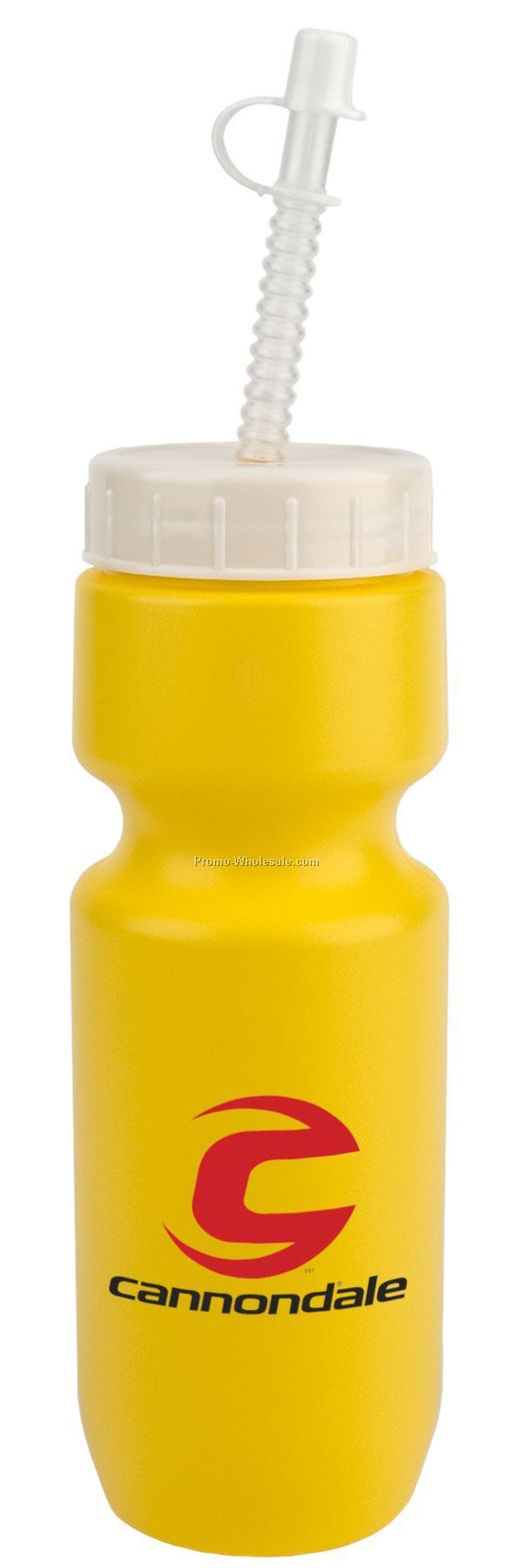 22 Oz. Bike Bottle With Straw And Tip Lid
