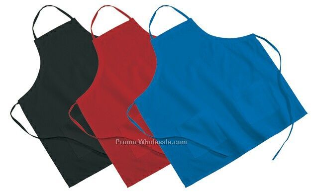 28"x30" Colored Poly/Cotton Twill Bbq Apron