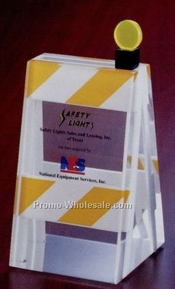 3-1/2"x6"x3" Highway Safety Sign Embedment