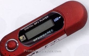 3-3/4"x1-1/8"x3/4" Mp3 Player - 512mb