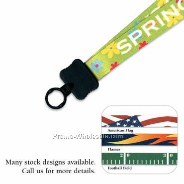 3/4" Standard Color Match Lanyard - O Ring