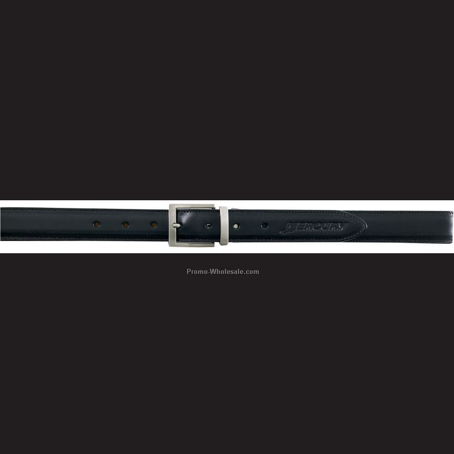 30mm Matching Stitch Leather Dress Belt