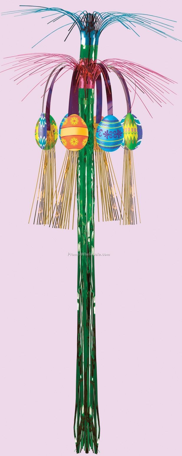 36" Easter Egg Cascade Hanging Column